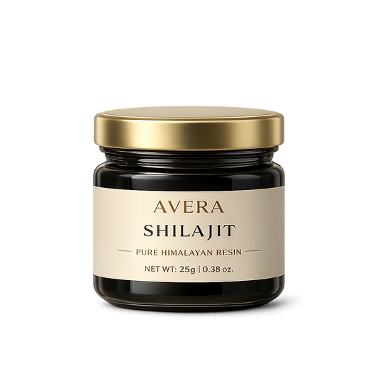 AVERA Himalayan Shilajit Resin – Premium Natural Mineral Supplement (25g)